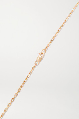 Repossi Serti Inverse 18-karat Rose Gold Diamond Necklace