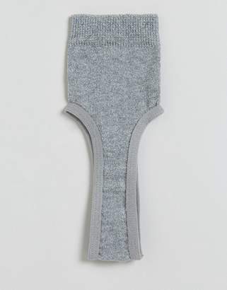 ASOS Design Glitter Stirrup Socks