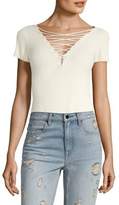 Thumbnail for your product : Alexander Wang T by Cropped Top Pullover