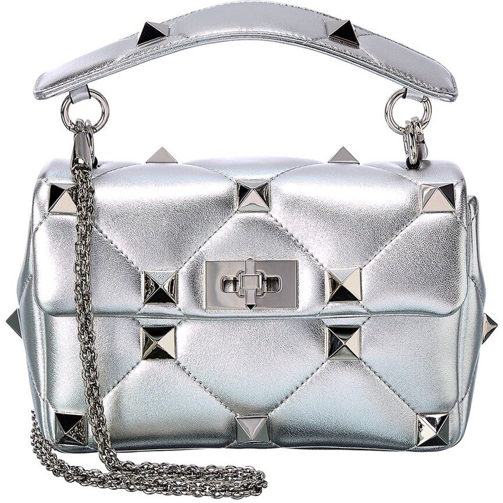 valentino silver purse