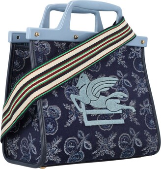 Etro Essential bag in fabric coated with Paisley jacquard - ShopStyle