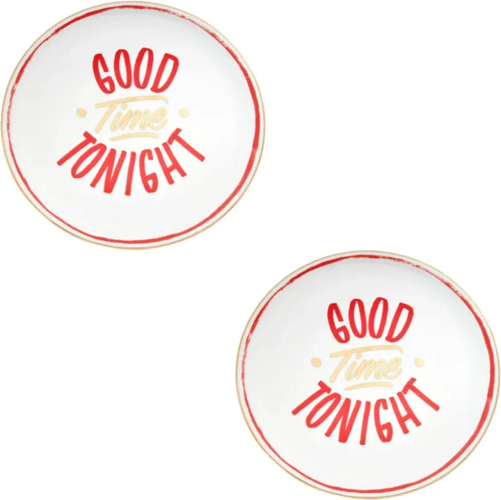 Bitossi Home Good Tonight pizza plates (set of two)