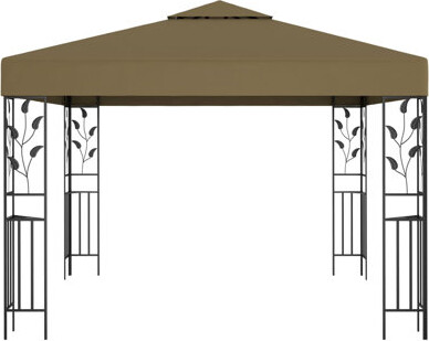 VidaXL 9.84 Ft. W x 9.84 Ft. D Steel Party Tent Gazebo