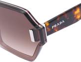 Thumbnail for your product : Prada Eyewear square framed tortoiseshell glasses