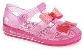 Thumbnail for your product : Agatha Ruiz De La Prada 'Jelly Bows' Sandal (Baby, Walker & Toddler)