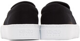 Thumbnail for your product : Kenzo Black Tiger K-Skate Slip-On Sneakers