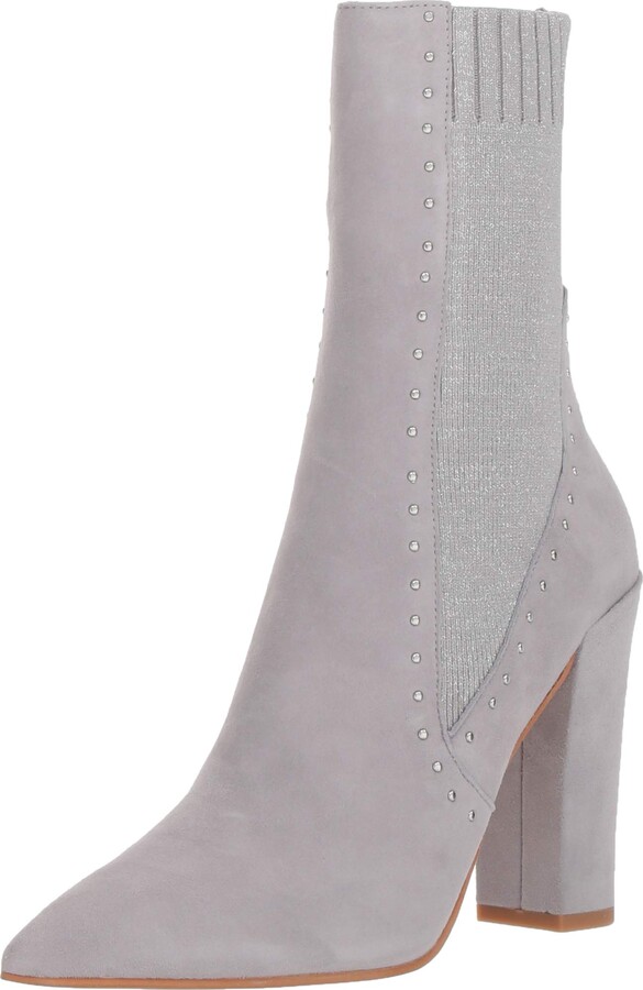 dolce vita gray suede booties