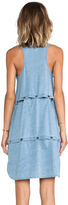 Thumbnail for your product : Marc by Marc Jacobs Yili Indigo Jersey Tank Dress/Crop Top