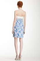 Thumbnail for your product : Sue Wong Short Mesh Embroidered Dress