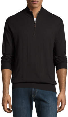 Peter Millar Crown Soft Quarter-Zip Pullover Sweatshirt