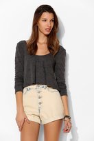 Thumbnail for your product : BDG Foxy Exposed-Button Denim Short
