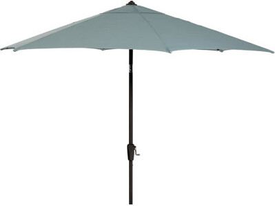 Hanover Montclair 9-Ft. Market Outdoor Umbrella In Chili Red, MCLRUMB9-CHL