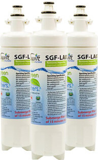 Swift Green Filters SGF-LA07 Compatible Refrigerator Water Filter for LG LT700-P, 46-9690, ADQ36006102, ADQ36006101,EFF-6032A, PH21410, -3 Pack
