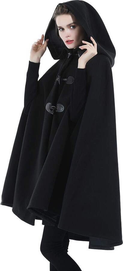 black cloak jacket