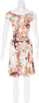 Thumbnail for your product : Blumarine Fluted Knit Dress