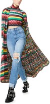 Thumbnail for your product : Alice + Olivia Reversible Print Duster