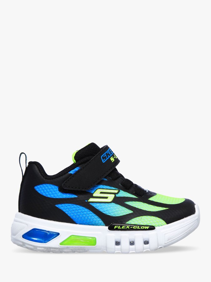 childrens black skechers