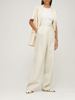 Thumbnail for your product : Agnona Linen Twill Pants