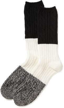 Old Navy Tri-Color Trouser Socks for Women