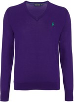 Thumbnail for your product : Polo Ralph Lauren V-Neck Knitted Jumper