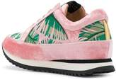 Thumbnail for your product : Charlotte Olympia Work It! Flamingo sneakers