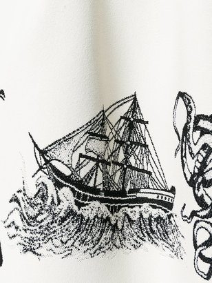 Alexander McQueen sea creature embroidered dress
