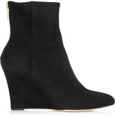 Thumbnail for your product : Jimmy Choo Mayor suede wedge ankle boots