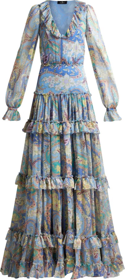 Etro Floral Maxi Dress