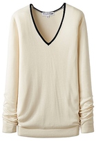 Thumbnail for your product : Uniqlo WOMEN Ines Silk Blend V Neck Sweater