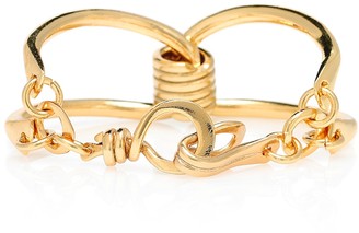 Tohum Design Dunya Jaro 22-kt gold-plated bracelet
