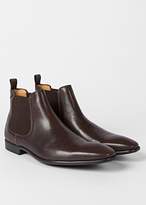 Thumbnail for your product : Paul Smith Men's Dark Brown Leather 'Falconer' Chelsea Boots