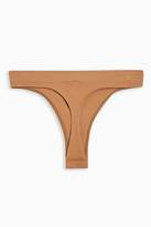 Thumbnail for your product : Topshop Camel Seamless High Leg Thong