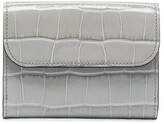 Thumbnail for your product : Chloé C crocodile-effect leather wallet