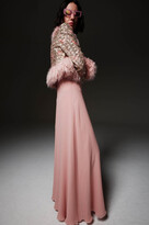 Thumbnail for your product : Giambattista Valli Fringe-Trimmed Sequin Jacket