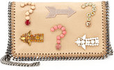 Thumbnail for your product : Stella McCartney Falabella Embroidered Crystal Crossbody Bag