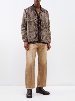 Séfr JURG CARDIGAN Séfr - Jurg Jacquard-Knit Cardigan - Gray Séfr