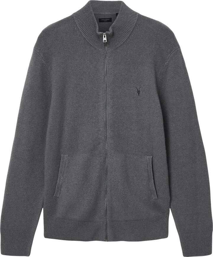 AllSaints Statten Zip-Up Cardigan