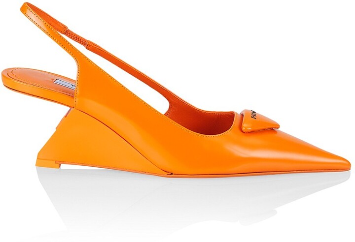 Prada Orange Women's Shoes | ShopStyle