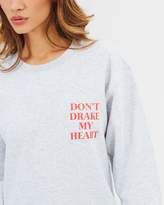 Thumbnail for your product : Missguided Slogan Sweatshirt