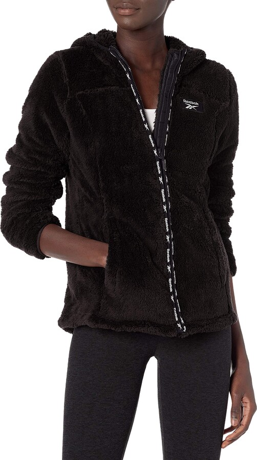reebok womens fleece jacket