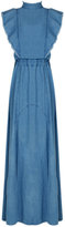Thumbnail for your product : Lilly Sarti denim maxi dress