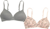 Thumbnail for your product : Warner's 2pk Elements Of Bliss Wire Free Contour Bras