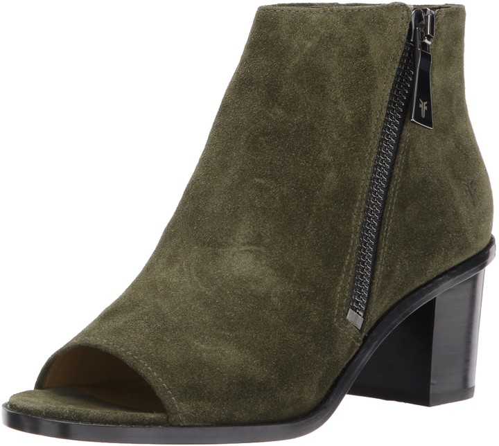 frye green suede boots