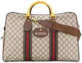 Thumbnail for your product : Gucci GG Supreme duffle bag with Web