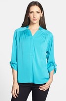 Thumbnail for your product : Milly 'Kataline' Stretch Silk Blouse