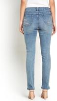 Thumbnail for your product : NYDJ High Waisted Embellished Pocket Slimming Jeans - Light Wash