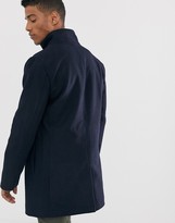 Thumbnail for your product : French Connection wool blend funnel neck coat