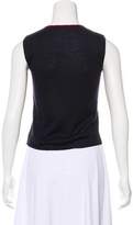 Thumbnail for your product : Chanel Sleeveless Cashmere Top
