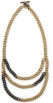 Thumbnail for your product : Michael Kors Two-Tone Multi-Row Chain Necklace