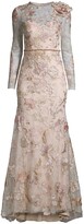 Thumbnail for your product : Mac Duggal Floral Lace Embellished Gown
